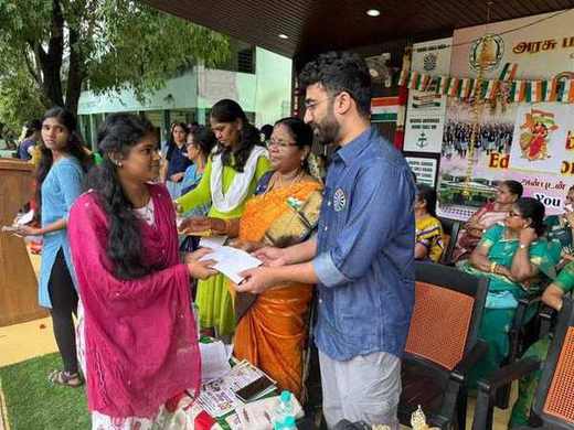 Independence Day at JGVV FTE School