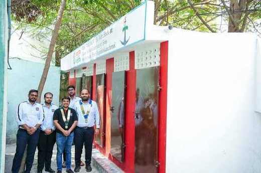 Nine Toilets for Two Government Schools