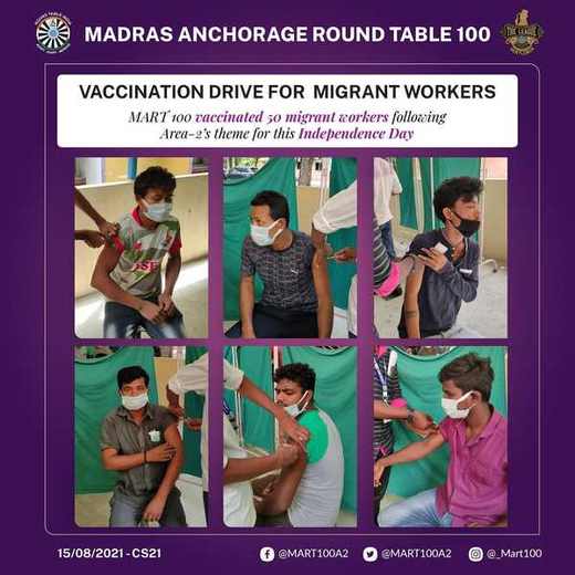 Vaccination for Migrant Workers