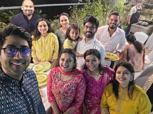 Ganesh Chaturthi Celebration – Sq. Leg Vijayaraghavendra’s Residence