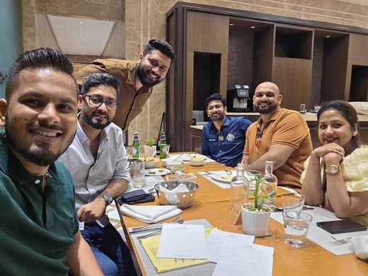 KARTZ 100 Planning Dinner – Taj Coromandel