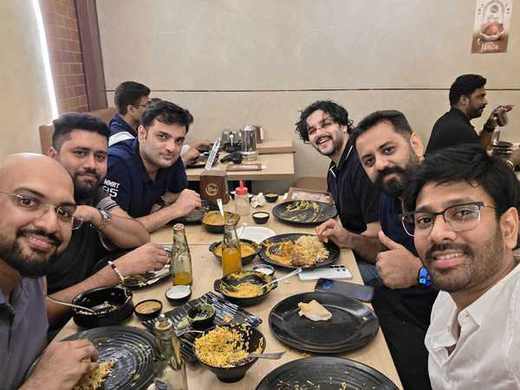 Fellowship with MMRT 95 – Bilal Restaurant