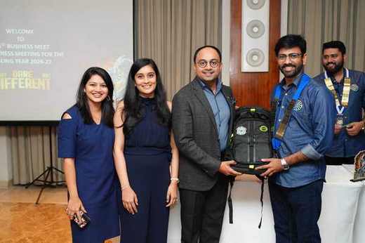 New Member Induction: Tr. Navneet Bhattad